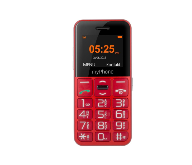 MYPHONE Halo EASY Red - 373255 - zdjęcie 2